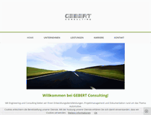 Tablet Screenshot of gebert.com